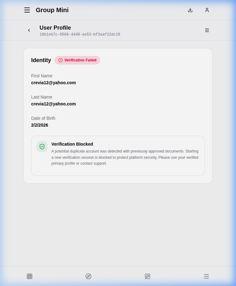 User Profile